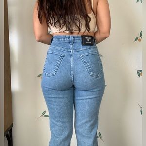 Versace Dark Wash High Rise Jeans